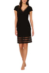 Cocktail Dresses Short Fitted Lace Cocktail Dress Black