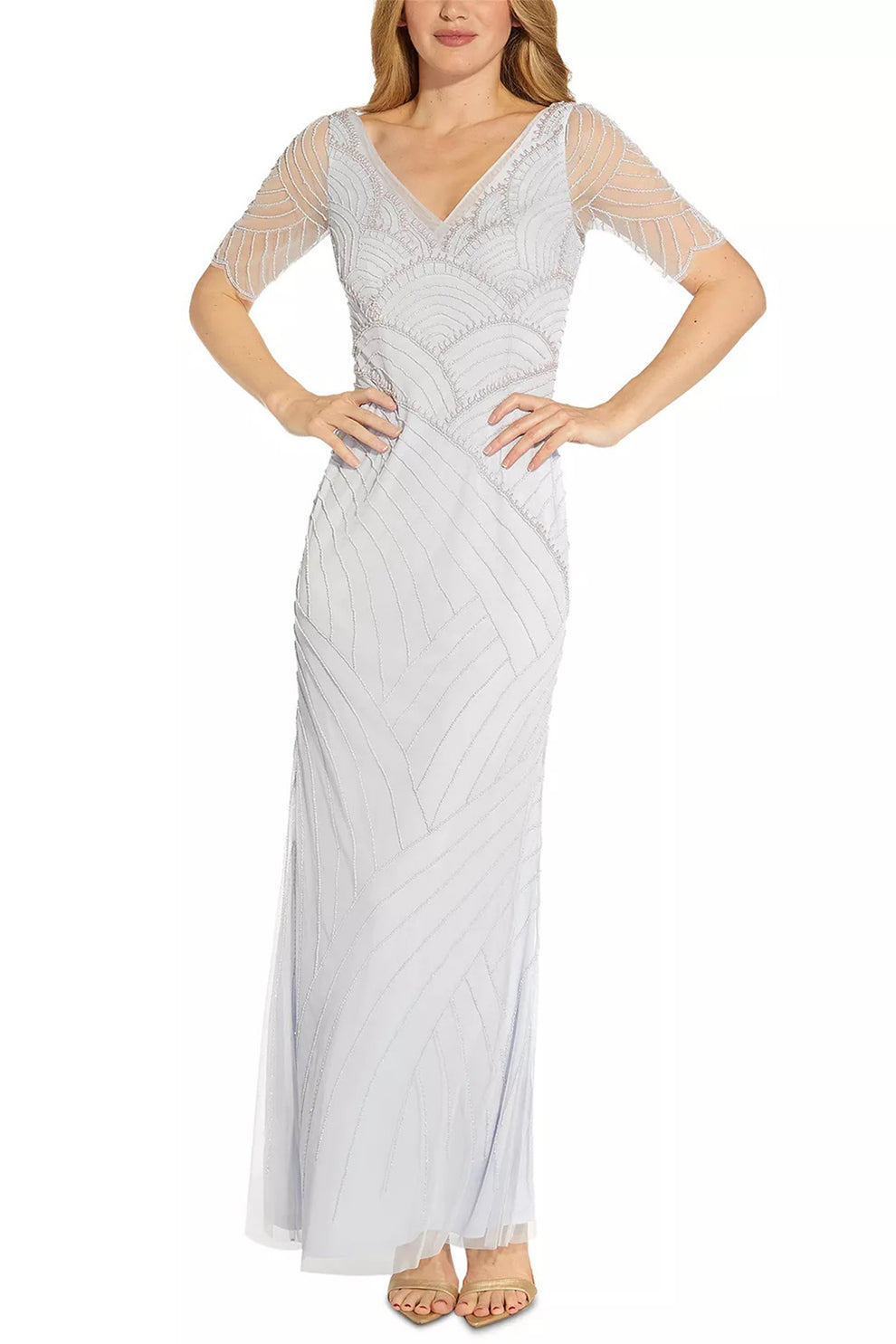 Formal Dresses Long Formal Beaded Evening Dress Serenity