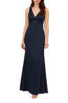 Formal Dresses Long Mermaid Fit Formal Evening Dress Dark Navy