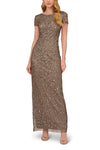 Formal Dresses Long Formal Beaded Evening Dress Lead
