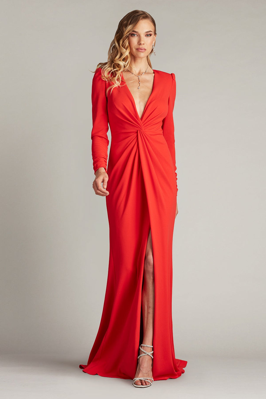 Formal Dresses Long Formal Slit Evening Dress Red Rose