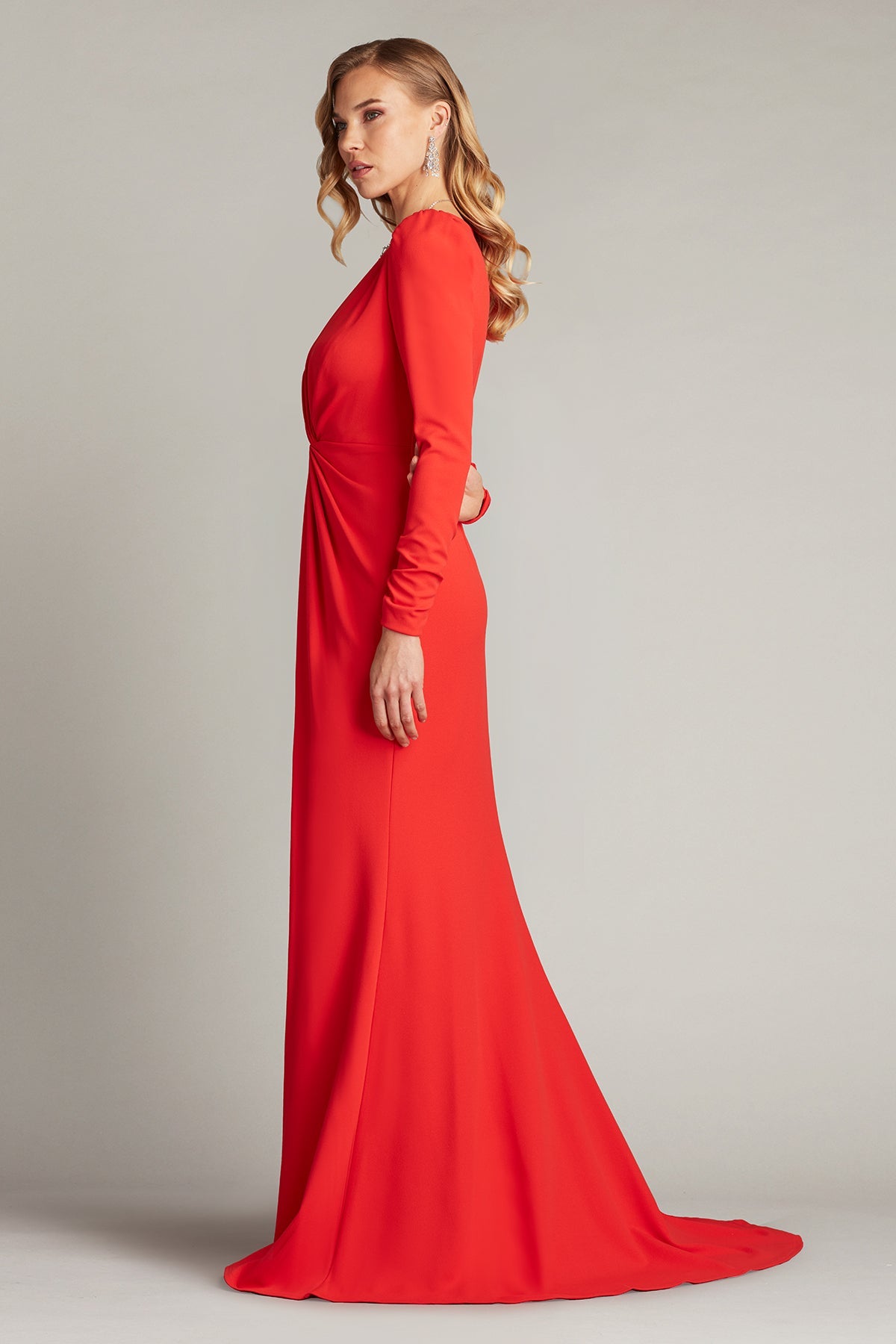 Formal Dresses Long Formal Slit Evening Dress Red Rose