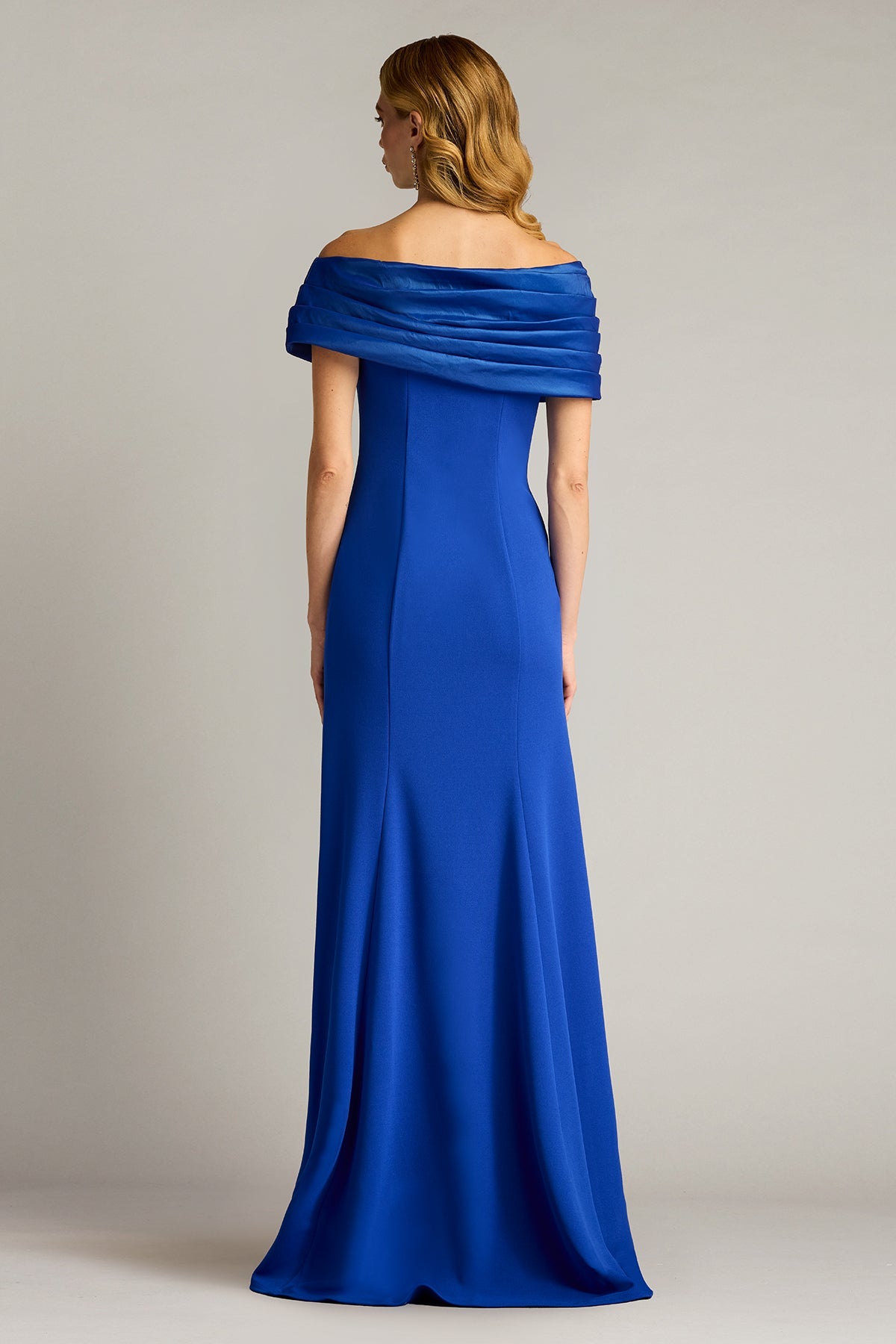 Prom Dresses Fitted Long Slit Formal Prom Dress Mystic Blue