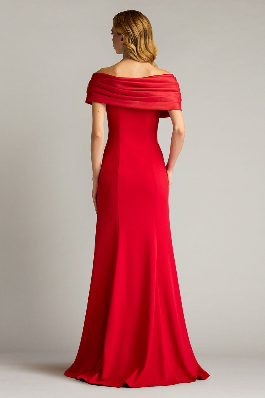 Prom Dresses Fitted Long Slit Formal Prom Dress Pomegranate
