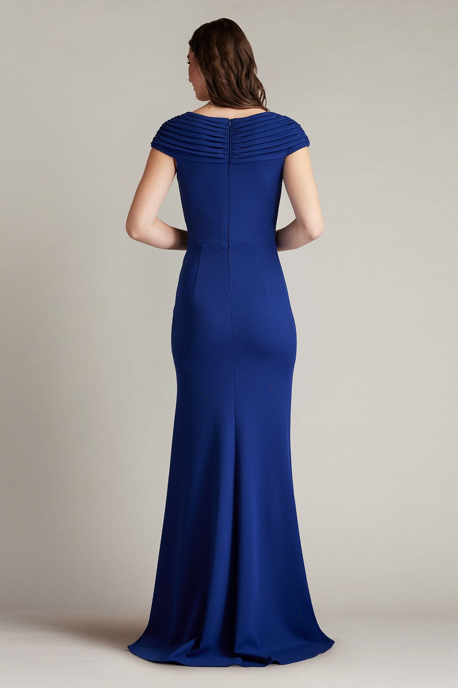 Formal Dresses Long Formal Pleated Evening Dress Midnight