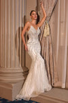 Wedding Dresses Fitted Long Wedding Dress Off White