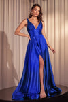 Prom Dresses Glitter Formal Long A Line Prom Dress Royal