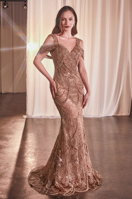 Formal Dresses Beaded Long Formal Evening Gown Sienna