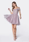 Homecoming Dresses Mauve 3X Sale Mauve