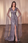 Mother of the Bride Dresses Long Formal Beaded Sequin Mother of the Bride Dress English Violet