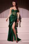 Prom Dresses Formal Long Beaded Evening Prom Dress Emerald