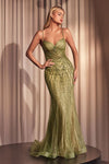 Prom Dresses Beaded Formal Long Evening Prom Dress Greenery