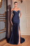 Formal Dresses Long Formal Fringe Prom Dress Navy