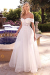 Wedding Dresses Bridal Gown Long Lace A Line Wedding Dress Off White
