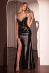 Prom Dresses Long Formal Prom Slit Dress Black