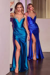 Prom Dresses Long Formal Prom Slit Dress Royal