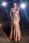 Prom Dresses Sequin Long Formal Prom Dress Gold