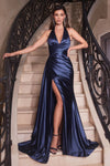 Prom Dresses Sequin Long Formal Prom Dress Navy
