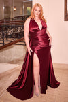 Plus Size Dresses Burgundy 3X Sale Burgundy