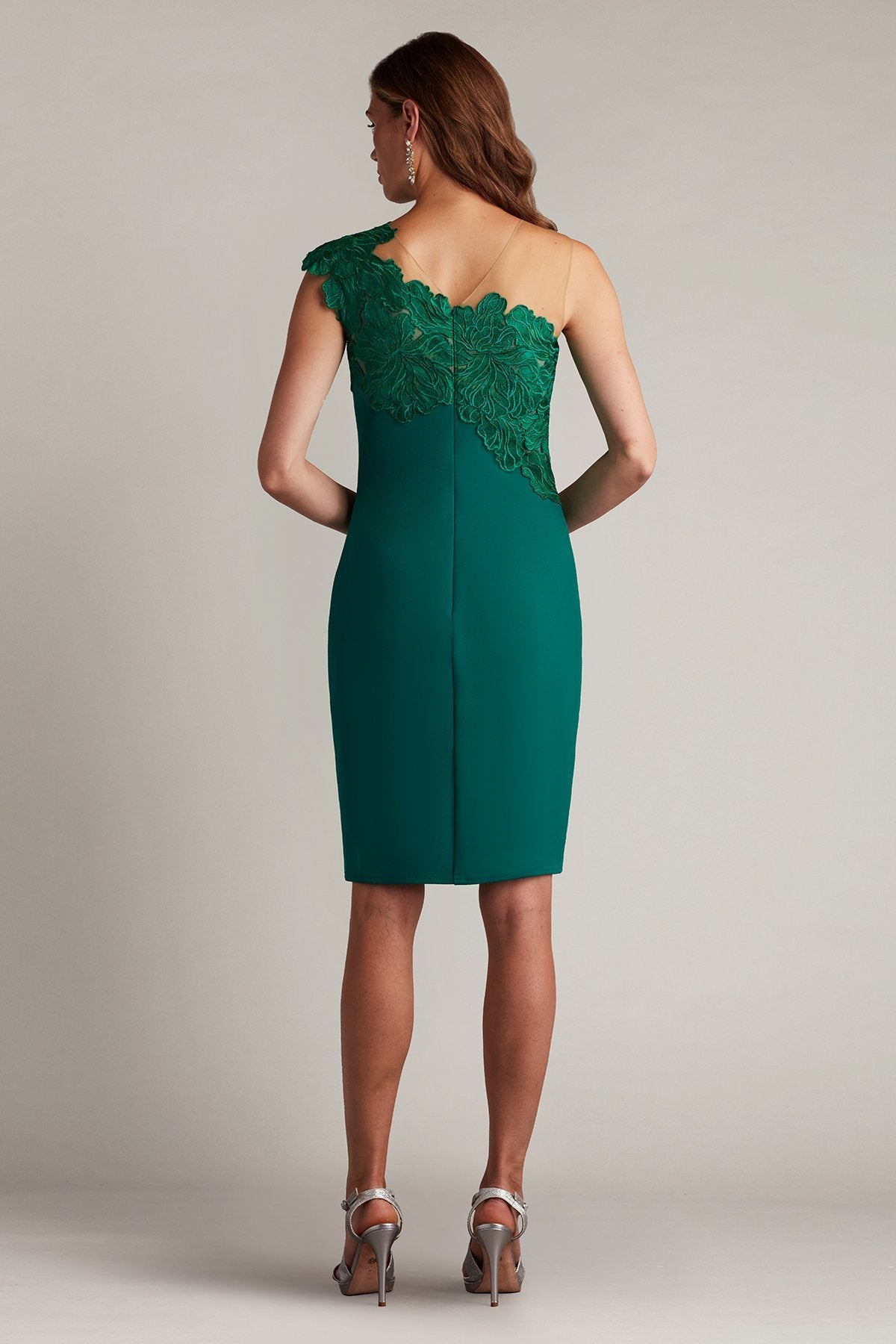 Cocktail Dresses Short Cocktail Fitted Dress Emerald