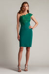 Cocktail Dresses Short Cocktail Fitted Dress Emerald