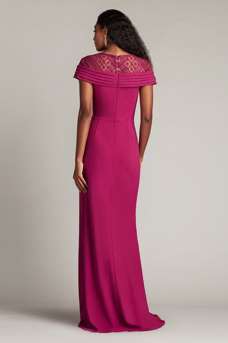 Mother of the Bride Dresses Long Formal Ruffle Mother of the Bride Dress Amethyst