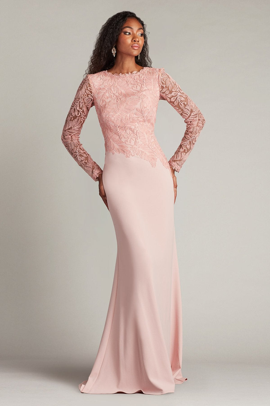 Formal Dresses Long A Line Formal Evening Dress Adobe Blush