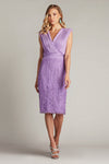 Cocktail Dresses Short Cocktail Lace Pleated Dress Purple Haze