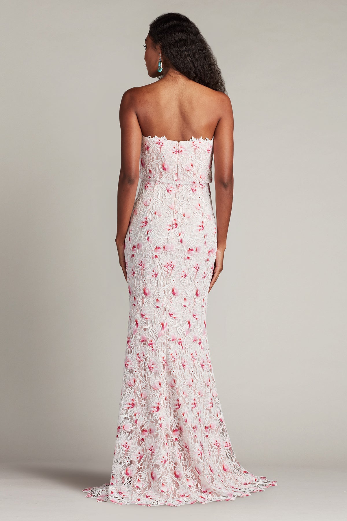 Prom Dresses  Fitted Formal Long Lace Prom Dress White Wild Flower