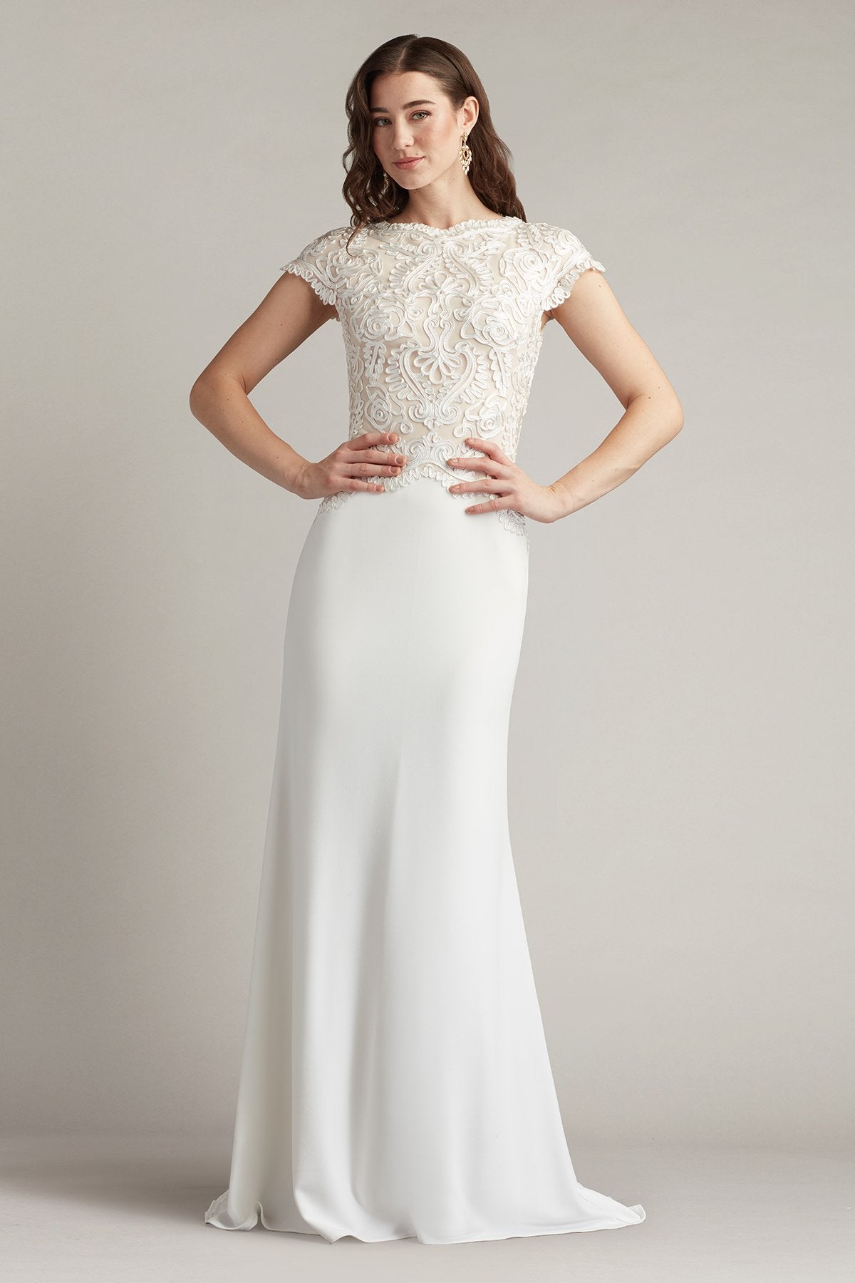 Formal Dresses A Line Long Formal Evening Dress Ivory/Petal