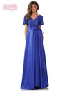 Colors Long Formal A-line Dress M316 - The Dress Outlet