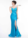 Colors Long Formal Fitted Prom Dress 2032 - The Dress Outlet