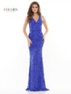 Colors Long Formal Fitted Prom Dress 2520 - The Dress Outlet