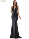 Colors Long Formal Mermaid Fit Prom Dress 2492 - The Dress Outlet