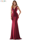 Colors Long Formal Mermaid Fit Prom Dress 2492 - The Dress Outlet