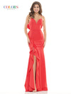 Colors Long Formal Mermaid Fit Prom Dress 2646 - The Dress Outlet