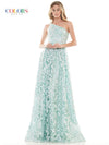 Colors Long Formal One Shoulder Prom Dress 2657 - The Dress Outlet