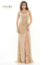 Colors Long Formal One Shoulder Prom Dress 2729 - The Dress Outlet