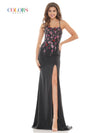 Colors Long Formal Sexy Fitted Prom Dress 2671 - The Dress Outlet