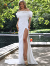 Colors Long Off Shoulder Prom Dress 2297 - The Dress Outlet