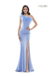 Colors Long One Shoulder Formal Prom Dress 2405 - The Dress Outlet