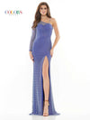 Colors Long One Shoulder Formal Prom Dress 2746 - The Dress Outlet