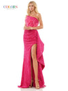 Colors Long One Shoulder Sexy Prom Dress 2994 - The Dress Outlet