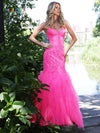 Colors Long Sexy Strapless Prom Dress 2985 - The Dress Outlet