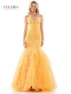 Colors Long Sexy Strapless Prom Dress 2985 - The Dress Outlet