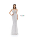 Colors Long Sleeveless Formal Fitted Prom Gown 2337 - The Dress Outlet