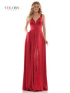 Colors Long Sleeveless Formal Prom Dress 904 - The Dress Outlet