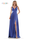 Colors Long Sleeveless Formal Prom Dress 904 - The Dress Outlet