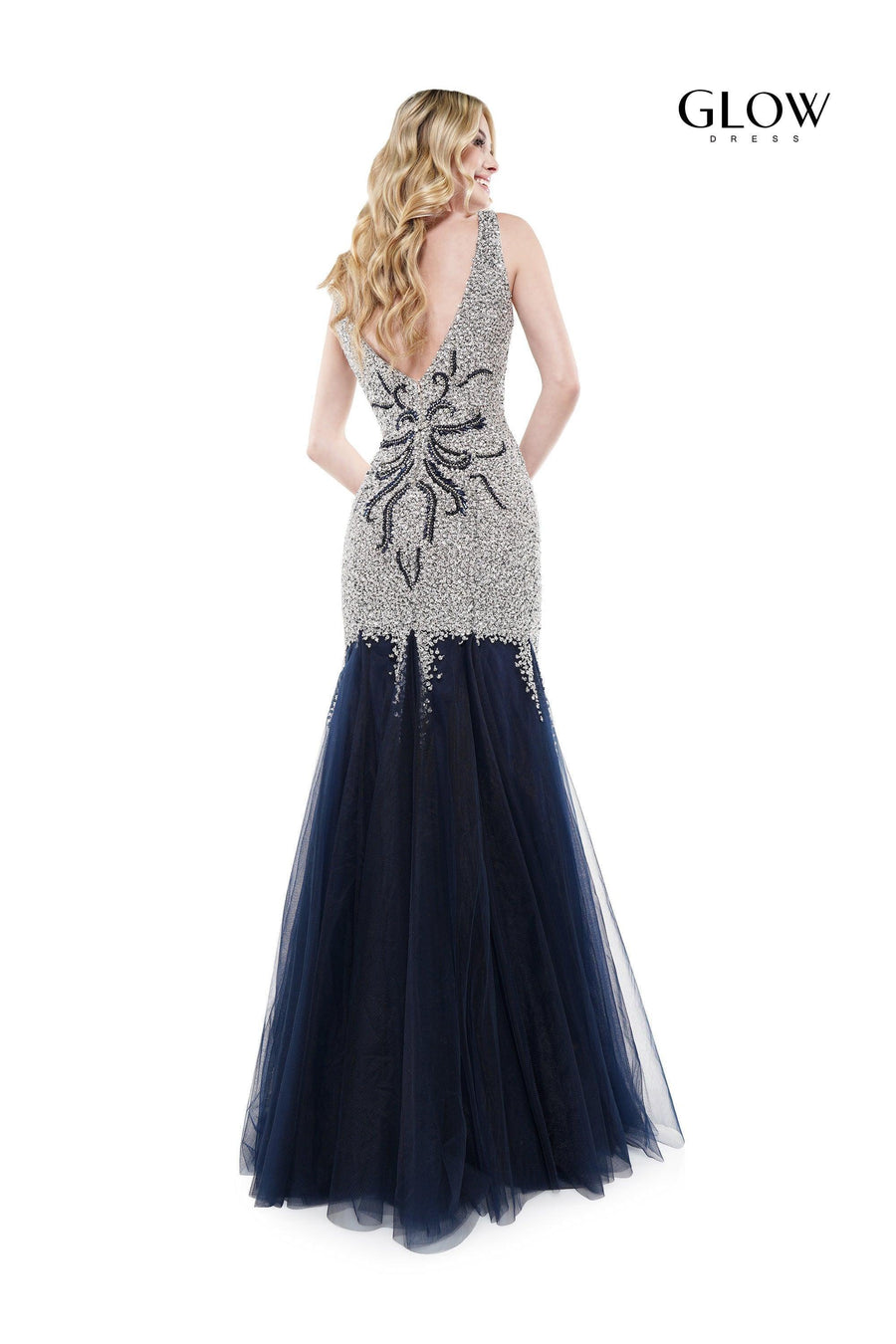 Colors Long Sleeveless Mermaid Prom Gown 697 - The Dress Outlet
