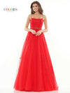 Colors Long Spaghetti Strap Formal Prom Dress 2532 - The Dress Outlet